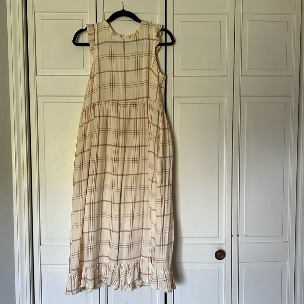 Plaid summer dress
